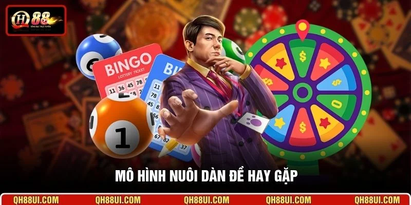 Mô hình nuôi dàn đề hay gặp